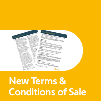 New Terms & Conditions of Sale