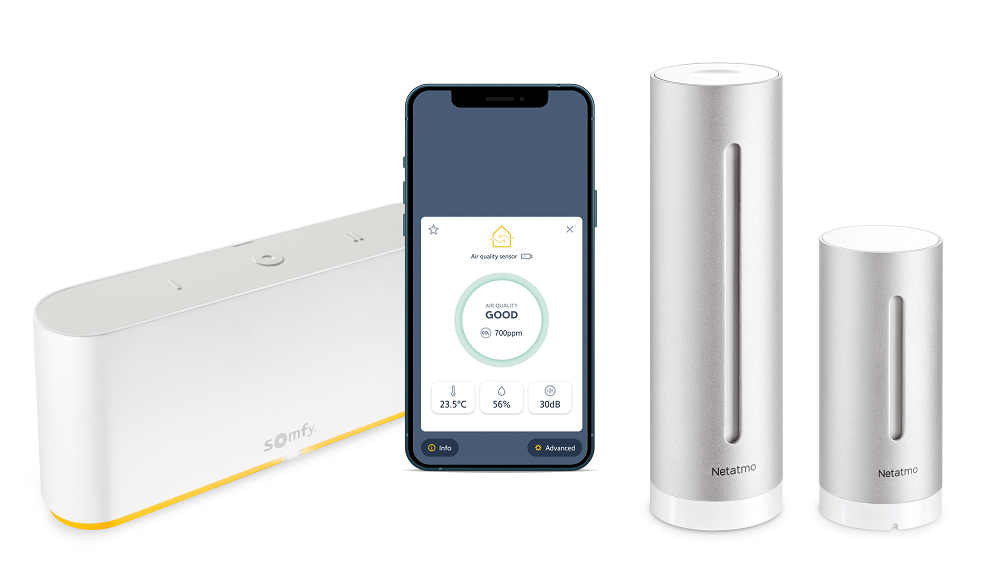Somfy joins forces with Netatmo